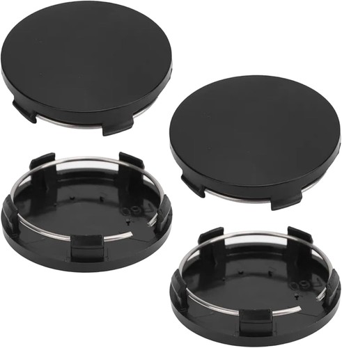 Radnabenkappen 60mm schwarz - radnabenkappen,