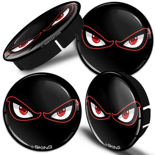 60mm 55mm schwarz - schwarz, augen