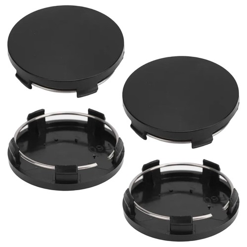 Radnabenkappen 60mm schwarz - 60mm,